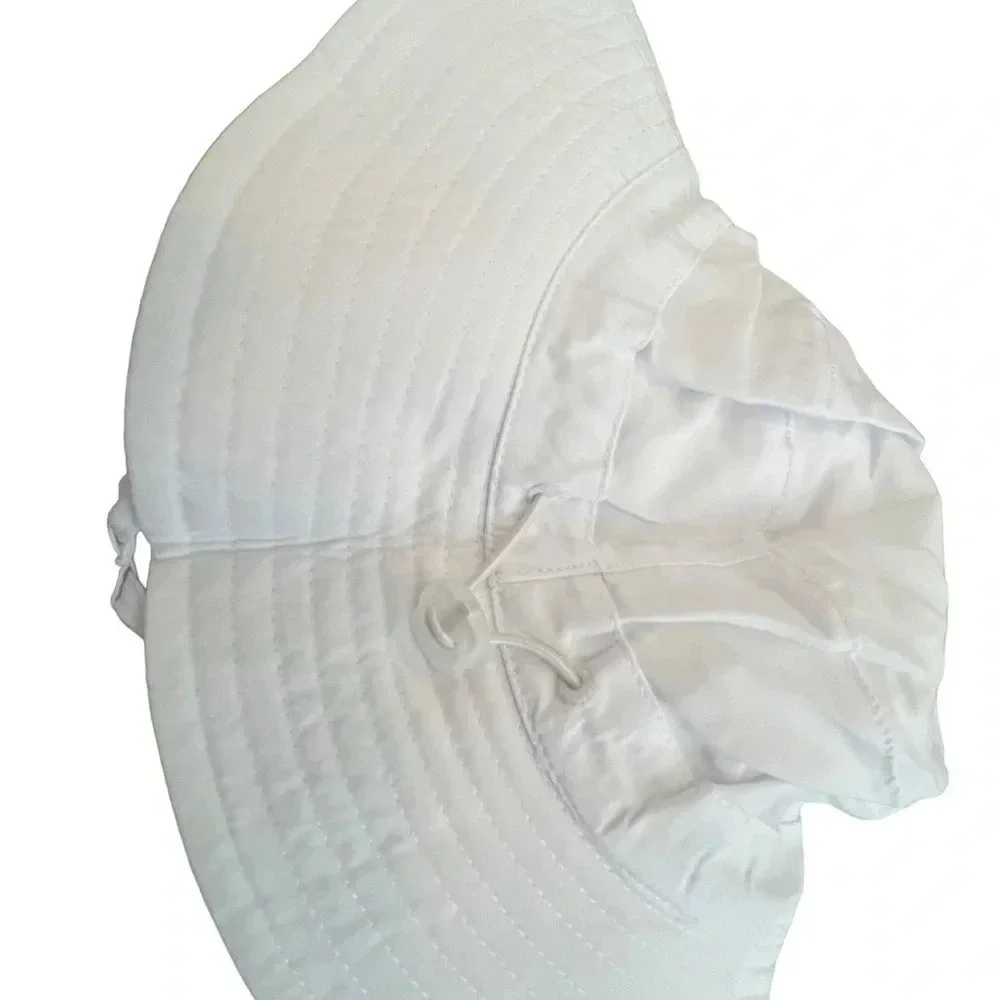 Two New Children’s Cotton Sun Hats White